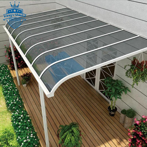 Mái Hiên Cửa Sổ Nhôm Ngoài Trời Mái Che Mái Hiên Bằng Polycarbonate Giá Mái Hiên Lều Mái Hiên Cửa Sổ Ban Công - Product Image 5