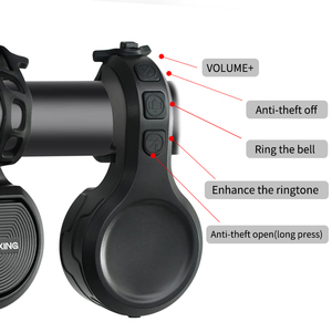 Nueva imagen impermeable MTB ciclismo USB Scooter Eléctrico recargable campana bocina bicicleta manillar bicicleta eléctrica anillo campana alarma - Product Image 3