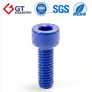 Tornillo Allen ISO de Cabeza Hexagonal DIN912, PTFE Xylan Verde, <span class=keywords><strong>ASTEM</strong></span> A320 L7, Tamaño Métrico, Acero Aleado, Clase 12.9 - Product Image 5
