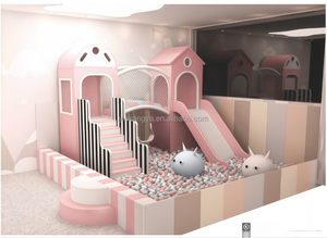 OEM gioco di ruolo da parco giochi al coperto morbido personalizzato fingere giochi casa e ristorante divertente attrezzatura Soft Play genitore-bambino - Product Image 3