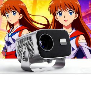 Proyector Inteligente para el Hogar K5 A10 con Sistema Android, Chip Amlogic T950S, Pantalla LCD <span class=keywords><strong>de</strong></span> 720P, Decodificación 4K, <span class=keywords><strong>Cine</strong></span> Inteligente - Product Image 1