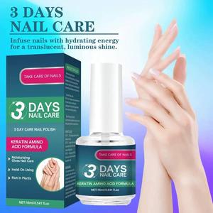 Traitement fortifiant pour ongles avec logo personnalisé, traitement de croissance, réparation des ongles cassants, soin des cuticules, soin longue durée pour les ongles - Product Image 2