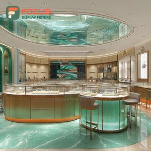 Vitrina de Joyería Personalizada para Centro Comercial, Vitrina de Joyería con Superficie Pulida, Mueble de Joyería para Tienda - Product Image 4