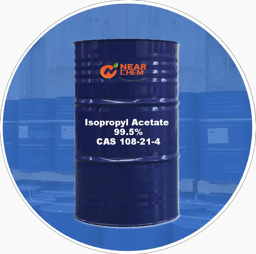 Venta caliente 99,5 acetato de isopropilo/IPAC Cas No.108-21-4 utilizado como solvente químico y aditivo de gasolina