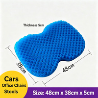 Vente directe usine – Coussin de protection en gel anatomique pliable, épaissi et antidérapant pour siège d'avion