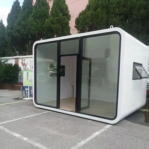 Mingsu 20ft 40ft khách sạn prefab nhà không gian cabin táo di chuyển nhà thông minh táo cabin viên nang <span class=keywords><strong>container</strong></span> táo cabin Pod - Product Image 5