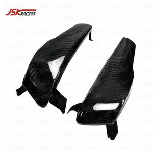 Tampa para farol de fibra de carbono, para mitsubishi lancer evolution evo x 2008-2015