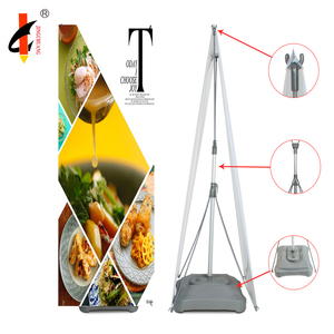 <span class=keywords><strong>Doble</strong></span> ajustable lado del tanque de agua publicidad x <span class=keywords><strong>banner</strong></span> de pie - Product Image 5