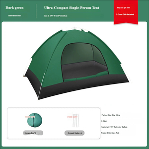 Carpa de Alta Calidad, Superventas, para Campamento al Aire Libre, Totalmente Automática, Plegable, Equipo de Senderismo - Product Image 1