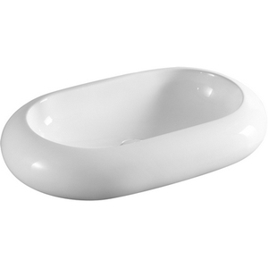 Lavabo moderne en pierre 63x40cm pour ferme, hôtel, école, extérieur, avec fonction de lavabo à main - Product Image 1
