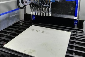 Băng tải máy phun cát tự động đi qua loại Máy thổi cát cho dầm I - Product Image 6