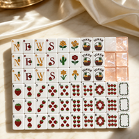 Support de rangement 3 couches en acrylique pour 160 tuiles de Mahjong américain – Accessoire de jeu de cartes – Stock US – Vente en gros