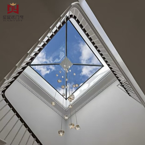 Lanterneau <span class=keywords><strong>de</strong></span> <span class=keywords><strong>toit</strong></span> <span class=keywords><strong>plat</strong></span> moderne en verre feuilleté <span class=keywords><strong>de</strong></span> sécurité et alliage d'aluminium pour cuisine - Product Image 3