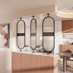 Demi-cloison verre métal cadre 5mm épaisseur moderne minimaliste <span class=keywords><strong>salon</strong></span> salle de bain lavabo hôtel chez l'habitant Restaurant - Product Image 4