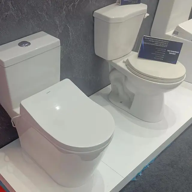 दक्षिण अमेरिकी आधुनिक शौचालय सस्ते सेनेटरी वेयर चीनी मिट्टी पश्चिमी कमोड siphonic एस जाल एक टुकड़ा शौचालय का कटोरा wc
