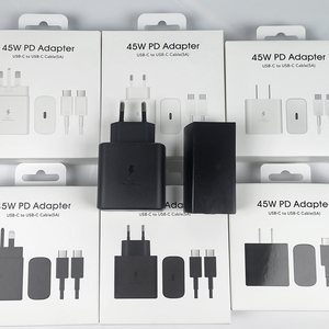 Caricatore PD Originale 45W per <span class=keywords><strong>Samsung</strong></span> <span class=keywords><strong>Galaxy</strong></span> <span class=keywords><strong>S22</strong></span> S23 <span class=keywords><strong>Ultra</strong></span> Note 10+ 5G USB C Adattatore da Muro per Ricarica Rapida di Telefoni Cellulari Tipo C - Product Image 4