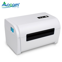 USB Lan Software Inkless Sticker Impresora térmica Máquina de etiquetas 203 Dpi Blanco Inalámbrico POS Color Envío Etiqueta Impresora Stock