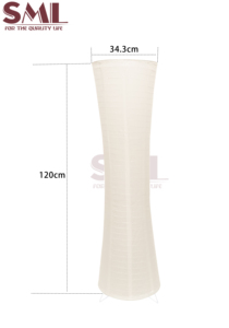 SML Designer Classique À La Main <span class=keywords><strong>Abat</strong></span>-<span class=keywords><strong>Jour</strong></span> Coin Lumière Papier Lampadaire Moderne Rectangulaire Blanc Lampadaire - Product Image 5