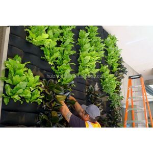 Système hydroponique vertical de jardinage en tour extérieur en fibres végétales écologiques avec logo personnalisé - Product Image 6