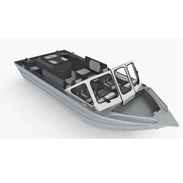 Aluminum alloy material water jet boat with jet boat kits jet boat seats