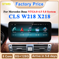 Sistema Multimedia STWEI Inalámbrico Android Auto y CarPlay con Pantalla IPS de 10.25 Pulgadas para Mercedes Benz CLS W218/X218 con GPS