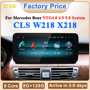 STWEI ชุดมัลติมีเดียไร้สายสำหรับรถยนต์ ระบบ Android AUTO CarPlay หน้าจอ 10.25 นิ้ว สำหรับรถยนต์ Mercedes Benz CLS W218 X218 เครื่องเล่นวิดีโอในรถยนต์ พร้อมระบบ GPS - Product Image 2