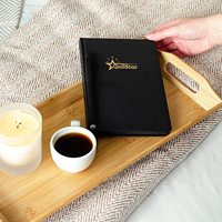 Nouvel article noir carnet de notes Journal Pages noires, agenda coffret cadeau Unique avec stylo