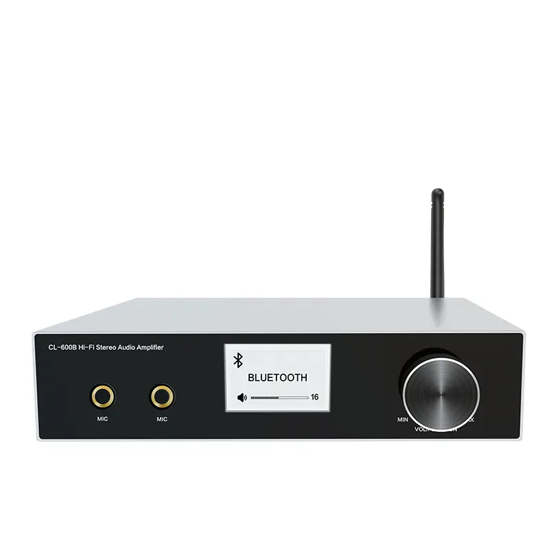 Cheapest type CL-600B  BT 5.0 USB RCA  HDM I ARC LAN Optical Fiber input  Mini home Audio Amplifier