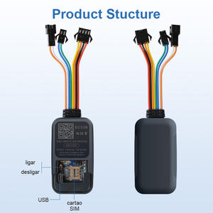 Rastreador GPS para coches y motocicletas EC33B Trackerking 2G+4G con micrófono y botón SOS, apaga el combustible y la electricidad - Product Image 3