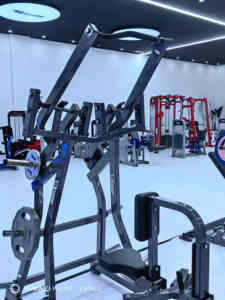 Machine de <span class=keywords><strong>musculation</strong></span> professionnelle robuste Rosen à charge par plaques <span class=keywords><strong>en</strong></span> acier, Iso-lateral Premium pour tirage frontal, pour l'entraînement corporel - Product Image 3