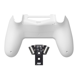 EXtremeRate Version Type-C Blanche : Carte PCBA de Remplacement et Coque Inférieure Compatibles avec les Manettes PS4 Modèles JDM-040/050/055 - Product Image 2