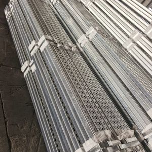 Profilé en acier galvanisé électrolytique industriel 41x41x2,5 mm (1-5/8 x 1-5/8 pouces) - Product Image 2