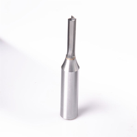 3 Mata Bor Router Presisi Tinggi CNC ODM/OEM, Pisau Pemotong Kompresi, Lapisan TCT Carbide AlTiN 60HRC 10mm untuk Kayu
