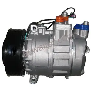 Compressor 7SBU 12V 129MM PV9 OEM 5412300611 5412301211 para sistema de ar condicionado Benz