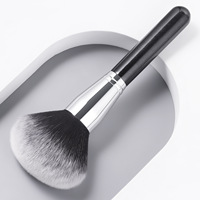 Ensemble de pinceaux de maquillage de haute qualité en poils synthétiques/de poney avec manche en bois, 36 pièces, pour l'application de poudre, de fond de teint et d'ombres à paupières