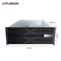 Grosir Oem Xfusion V6 V7 Nas rak harga komputer 4u peladen Cloud Gpu penyimpanan 2u Chassis 1u Bay 24 Pc 4 peladen jaringan