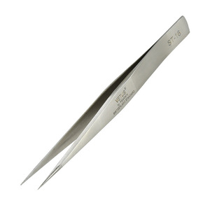 Vetus Tweezers ST-16 Pointed Stainless Steel <b>Precision</b> <b>Tool</b> For Fine Work - Product Image 1
