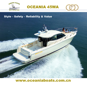 Oceanía 45 de fibra de vidrio de yate cabina de lujo yate para <span class=keywords><strong>venta</strong></span> barco hecho <span class=keywords><strong>en</strong></span> China - Product Image 3