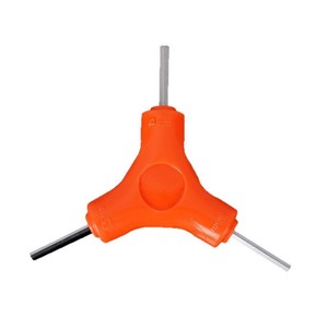 Jeu de clés hexagonales internes à <span class=keywords><strong>six</strong></span> <span class=keywords><strong>pans</strong></span> en forme de Y à trois branches industrielles, outil de vélo combiné unique, acier au chrome-vanadium - Product Image 1