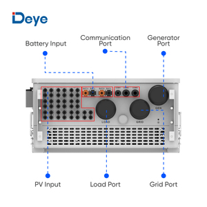 Convertisseur hybride triphasé Deye 125 kW à haute efficacité avec fonction parallèle et mode <span class=keywords><strong>UPS</strong></span> pour des solutions photovoltaïques commerciales fiables - Product Image 3