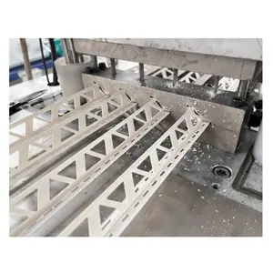 Plester plastik sudut manik jalur produksi Pvc Dinding Edging Strip membuat mesin
