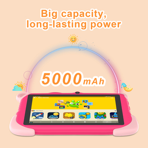 New <b>7</b> Inch Android 16 MTK Quad-core 1.3GHz Kids <b>Tablet</b> Capacitive Screen WiFi 8+256GB 5000mAh USB Type-C Education CM78 PINK - Product Image 5