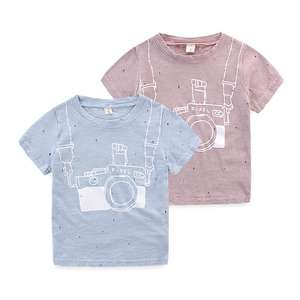 Camiseta de Diseño Personalizado para Niños, Estilo Vintage con Agujeros, Venta al Por Mayor Directo de China - Product Image 1
