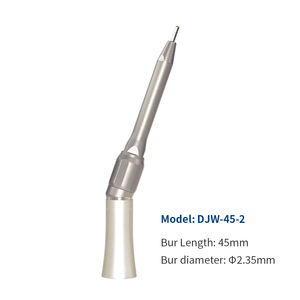 DJW-45-2-pieza de mano quirúrgica Dental de baja velocidad, contraángulo con conector tipo E, longitud de 45mm de diámetro, 2,35mm - Product Image 1