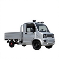Camion de fret électrique à quatre roues entièrement fermé, nouvelle énergie, avec moteur de 2000W et autonomie de 101-200 km, rapide et efficace