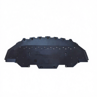 Accessoires de voiture, cache-moteur noir, protection inférieure contre les éclaboussures pour Ford Mustang 2018-2019