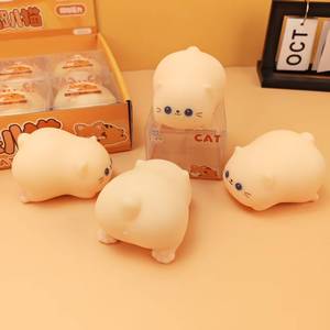 ขนมปังบีบได้ ขนมปังนึ่งยัดไส้ ของเล่นบีบคลายเครียดแบบค่อยๆคืนตัว ของเล่นบีบคลายความเครียด ของขวัญสะสม - Product Image 4