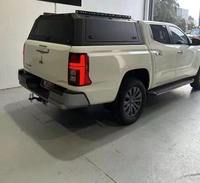 Couverture de benne rigide en alliage d'aluminium pour pick-up FOTON Tunland 2019-2026 Double Cabine, étanche, verrouillable, installation sans perçage