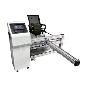 Rodízio cadeira escritório Máquina teste durabilidade Máquina teste móveis Rodízio cadeira Equipamento teste fadiga - Product Image 3