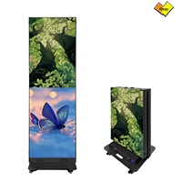 Afficheur LED couleur portable Qray pour intérieur, animation contrôlée par application mobile pour la publicité de détail et la signalisation numérique commerciale